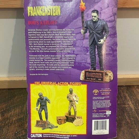 Universal Studios Monster Frankenstein Action Figure - Picture 3 of 4